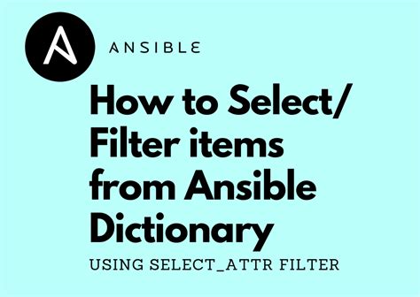 Ansible <b>selectattr</b> filter is basically an inherited version of Jinja <b>selectattr</b> filter. . Selectattr match